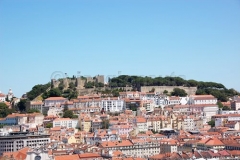 Veduta castillo de Sao Jorge