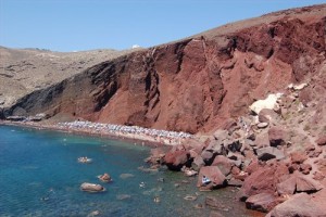 red beach