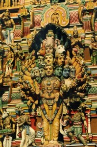 gopuram santuario Simamalaka