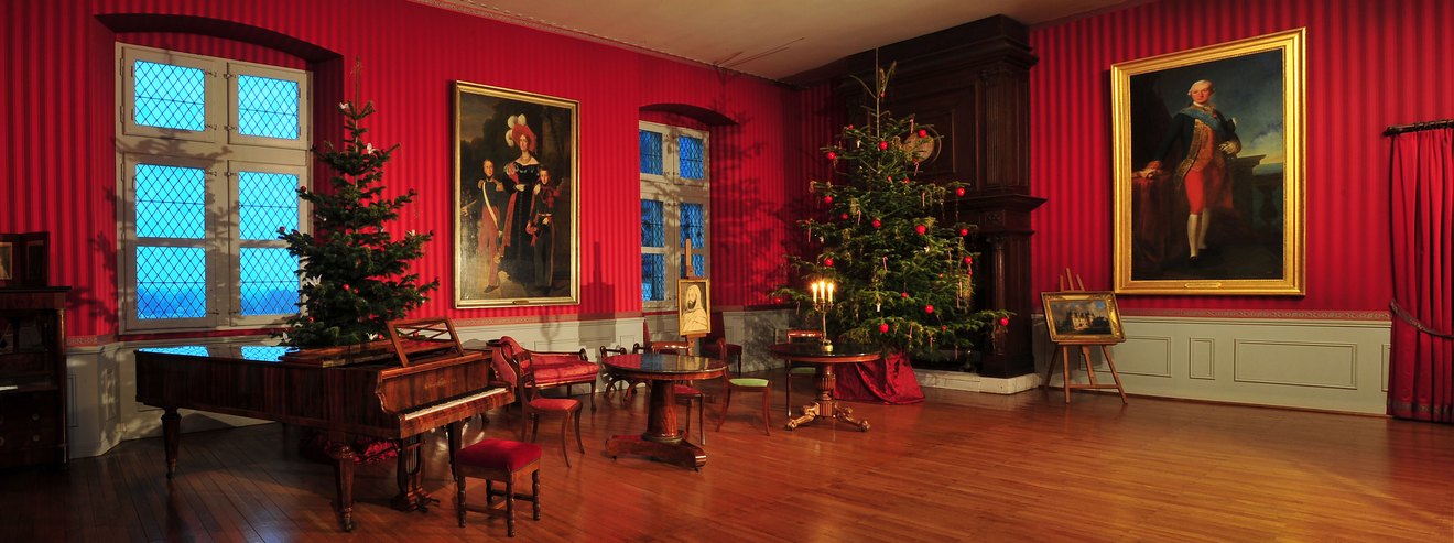Noël. Salon Château d'Amboise© L. de Serre