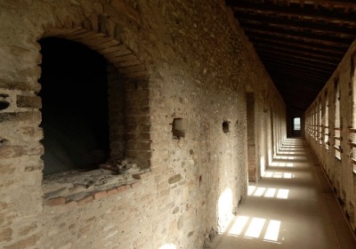 Castello di Varano - Camminamenti - escape - castle - castelli del ducato